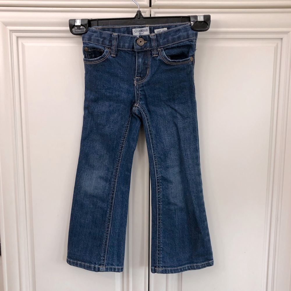 😎Osh Kosh girl’s boot cut jeans